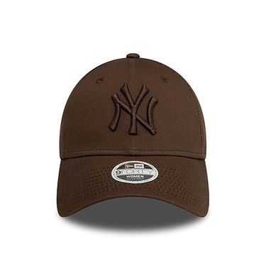 Шапка с козирка New Era 9FORTY MLB League Essential New York Yankees Кафяво | 60471462, 1