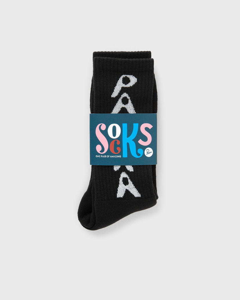 Чорапи By Parra Hole logo crew socks Черно | 51176