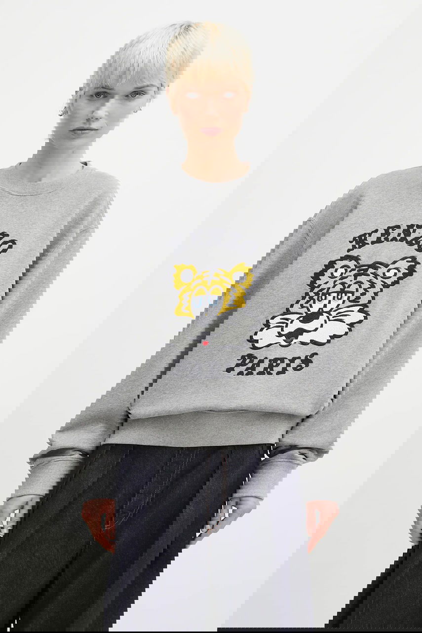 Суитчър KENZO Kenzo x Verdy Printed Cotton Sweatshirt Сиво | FF58SW2394MF.94, 1