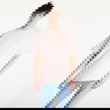 Тениска Vans Brush Script Loose Short Sleeve T-Shirt XL Розово | VN000K42O3N1, 0