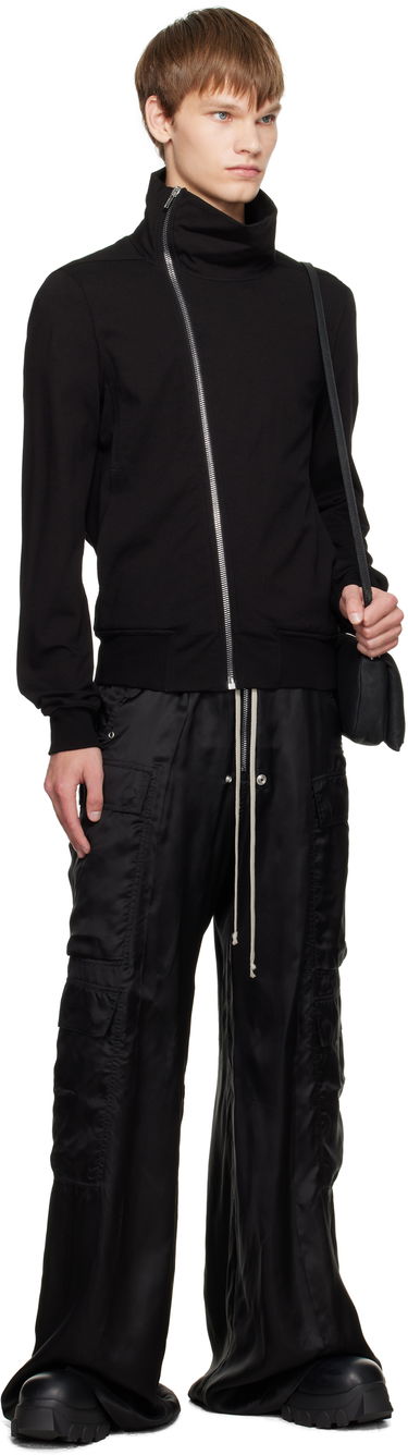 Яке Rick Owens Rick Owens Concordians Bauhaus Jogger Track Jacket Черно | RU02E1272 BA, 4