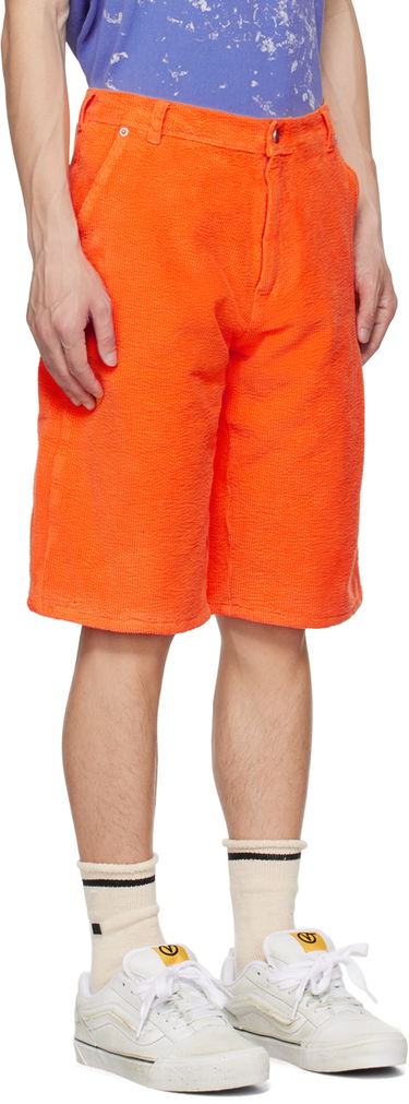 Къси панталони ERL Three-Pocket Corduroy Shorts Оранжево
 | ERL06P010, 1