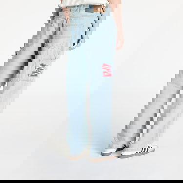 Дънки Pleasures Box Logo Carpenter Jeans Light Indigo Синьо | P24F001 INDIGO, 2