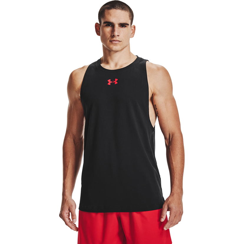 Потник Under Armour Baseline Cotton Tank Top Черно | 1361901-001