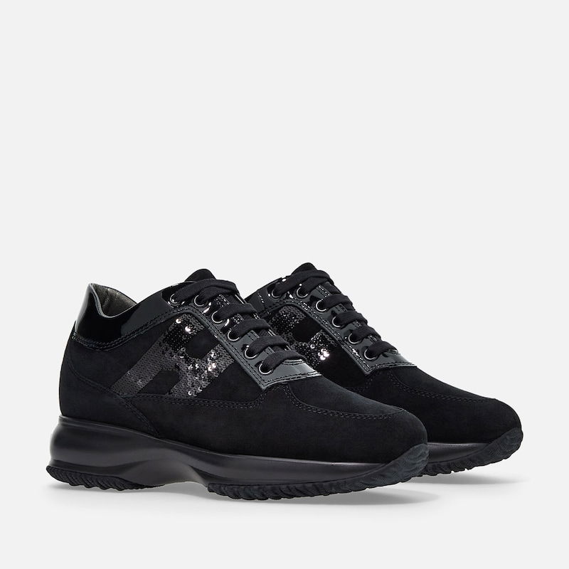 Кецове и обувки Hogan Interactive Черно | HXW00N0564025Q9999, 1