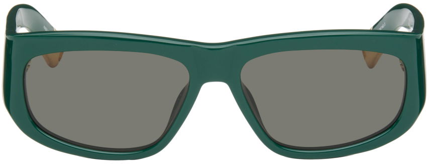 Слънчеви очила Jacquemus 'Les Lunettes Pilota' Sunglasses Зелено | JAC2C3SUN, 0
