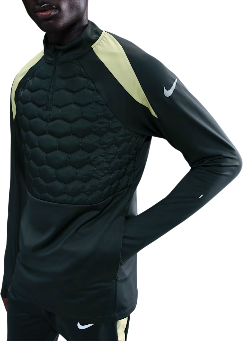 Суитчър Nike Therma-FIT Drill Quilted Half-Zip Long-Sleeve Top Многоцветен | fz0566-390