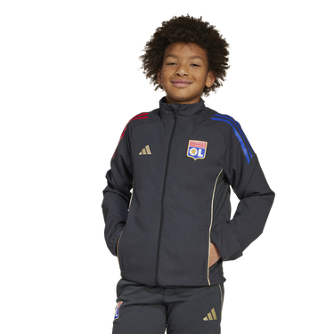 Яке adidas Originals Olympique Lyonnais Pre-Match Jacket 2025/26 Черно | jl9452, 1