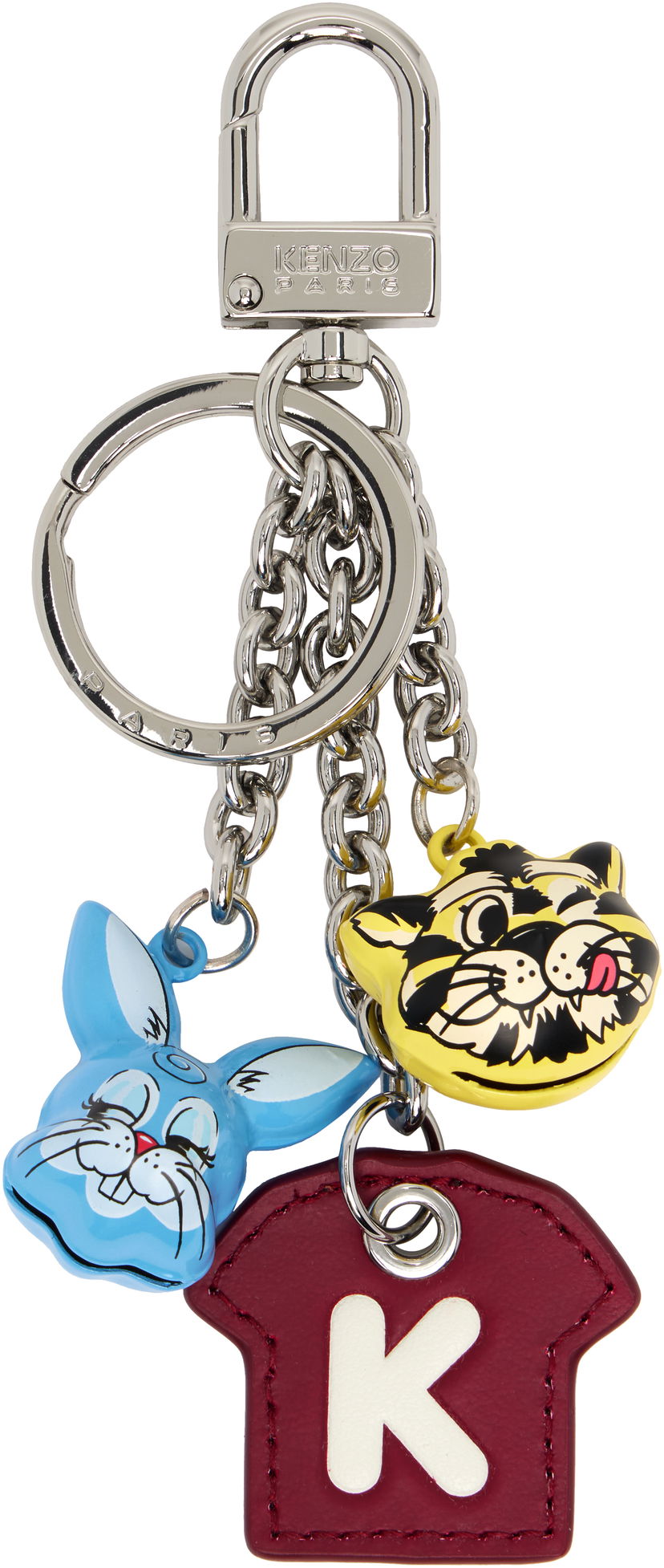 Ключодържатели KENZO Kenzo Paris 'KENZO Cartoon' Multi Charm Keychain Многоцветен | FG58AC140M03