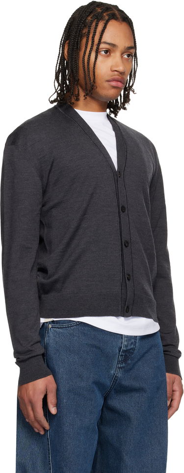 Пуловер Jacquemus Le Cardigan Brode Cardigan Сиво | 25HCDM00577AK00299, 1