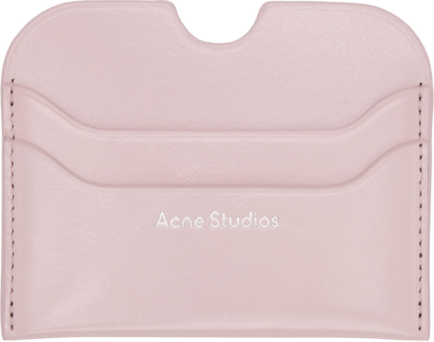 Портфейл Acne Studios Acne Studios Leather Card Holder Розово | CG0274-, 0