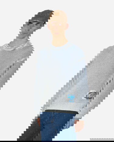 Пуловер Acne Studios Acid Print Crewneck Синьо | B60322- DNU, 0