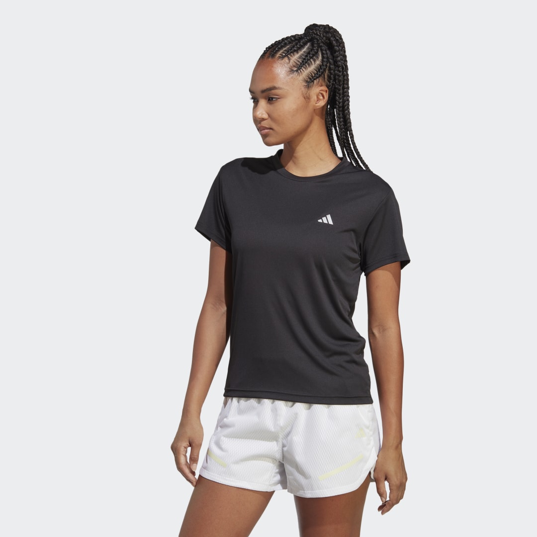 Тениска adidas Originals Run It Черно | HZ0107, 0