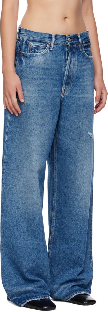 Дънки Acne Studios Acne Studios Loose-Fit 1981 Jeans Синьо | C00087-, 1