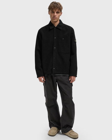 Риза Stone Island Stone Island Bouclé Overshirt Черно | K2S151200021S0214.V0029, 2