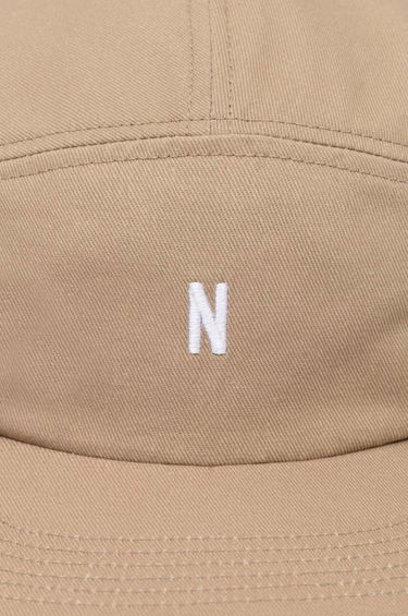 Шапка с козирка NORSE PROJECTS 5 Panel Cap Бежово | N80.0126.0966, 1