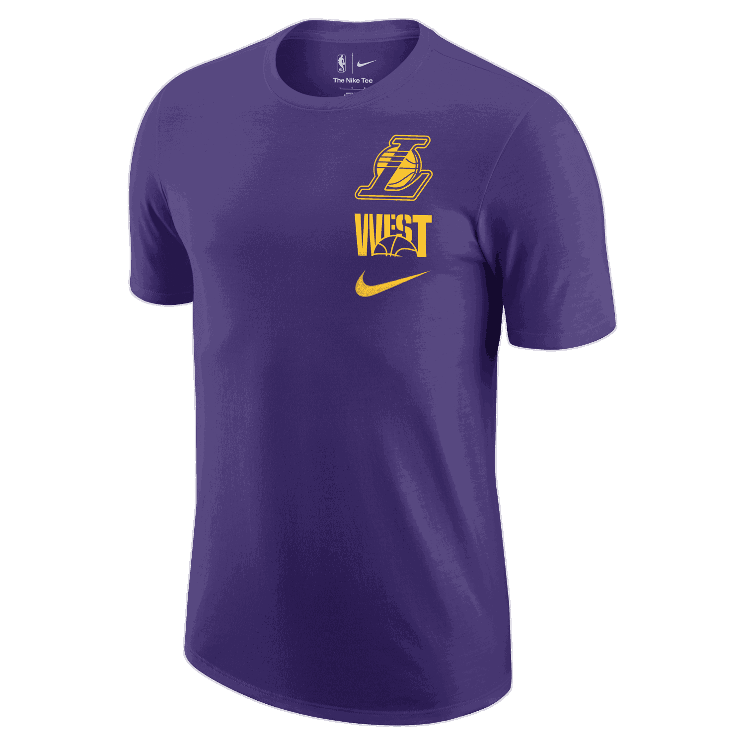 Тениска Nike Nike NBA Los Angeles Lakers T-Shirt Лилаво | DX9924-504, 0