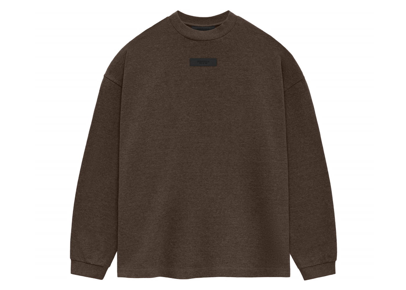 Тениска Fear of God Core Collection L/S Tee Heather Wood Кафяво | 125SU244202F, 0
