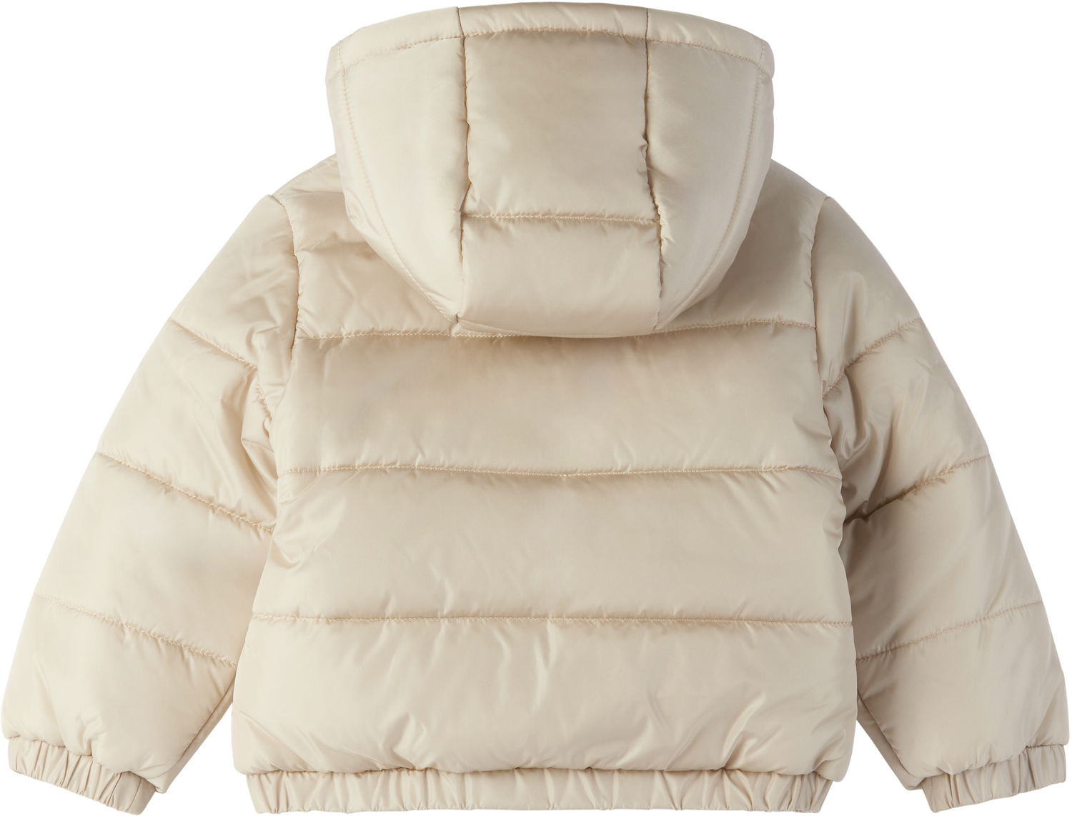 Пухо яке Off-White Off-White Bookish Diag Short Puffer Jacket Бежово | OB7X001F24FAB0011701, 1