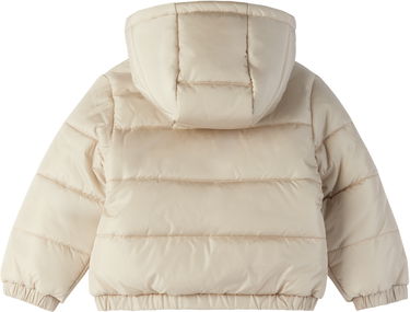 Пухо яке Off-White Off-White Bookish Diag Short Puffer Jacket Бежово | OB7X001F24FAB0011701, 1