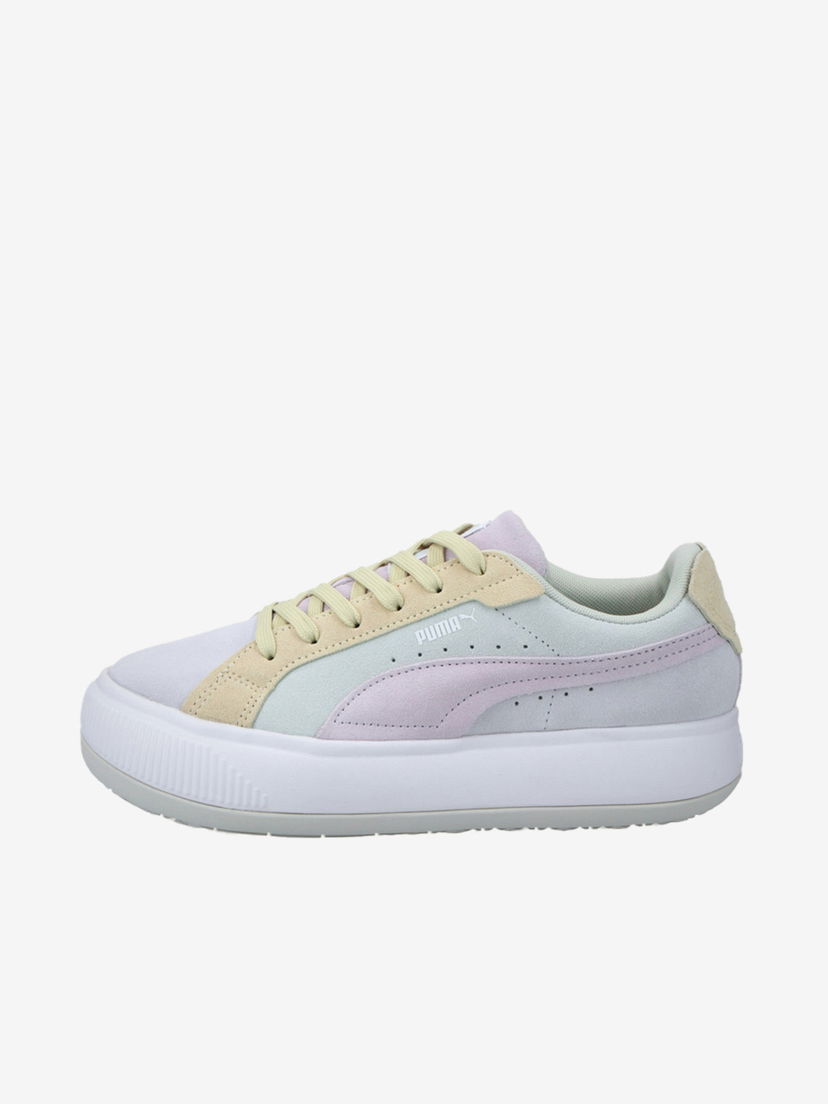 Кецове и обувки Puma Suede Mayu Tenisky Сиво | 38311401_Ice Flow-Puma White-Nimbus Cloud