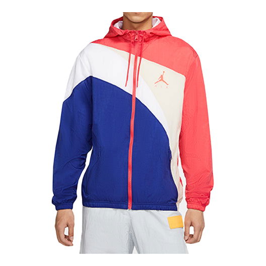 Ветровка Jordan Jordan Jumpman Wave Logo Splicing Jacket Многоцветен | CK6867-631, 0