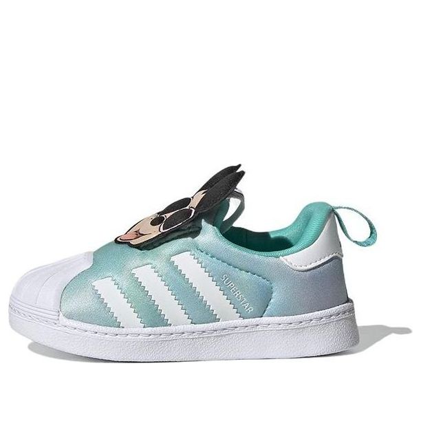 Кецове и обувки adidas Originals Disney x Superstar 360 'Mickey Mouse' Тюркоазено | GY9151, 0