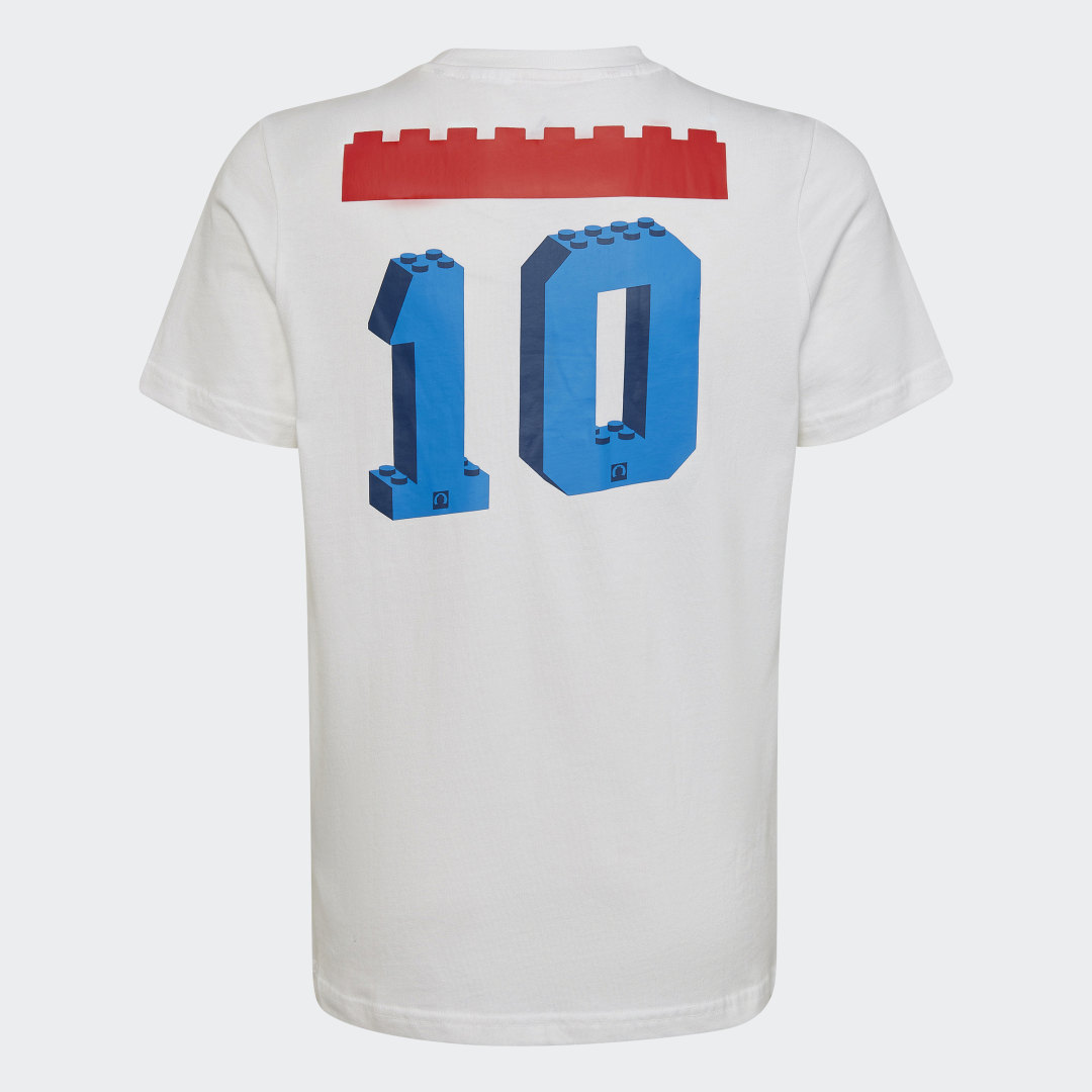 Тениска adidas Originals x LEGO® Football Graphic Tee Бяло | HG2000, 1