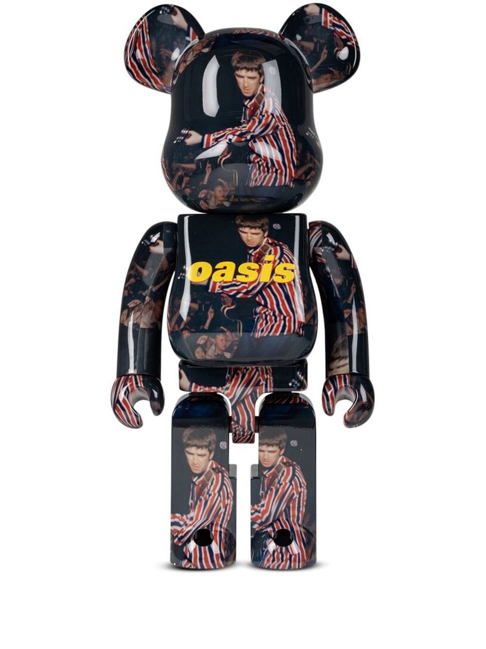Колекционерско Medicom Toy Oasis Knebworth 1996 Noel Gallagher BE@RBRICK figure - Black Черно | MEDI011219618761, 0