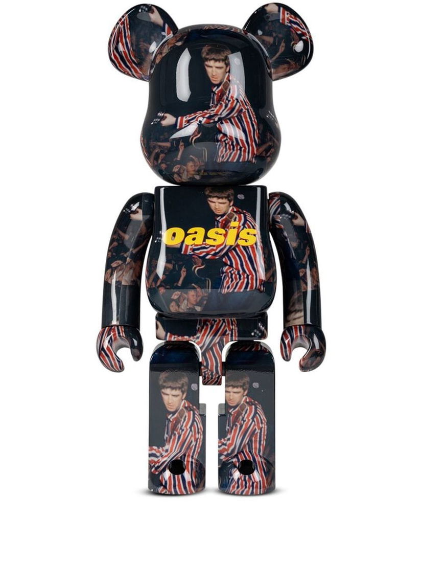 Колекционерско Medicom Toy Oasis Knebworth 1996 Noel Gallagher BE@RBRICK figure - Black Черно | MEDI011219618761