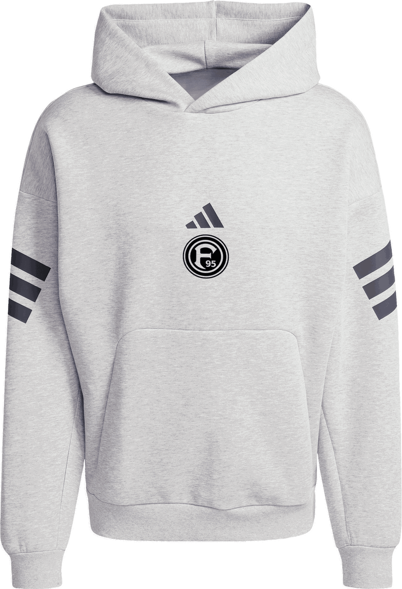 Суитчър adidas Originals Fortuna Düsseldorf Pullover Graphic Hoody Сиво | 6f95jd4847