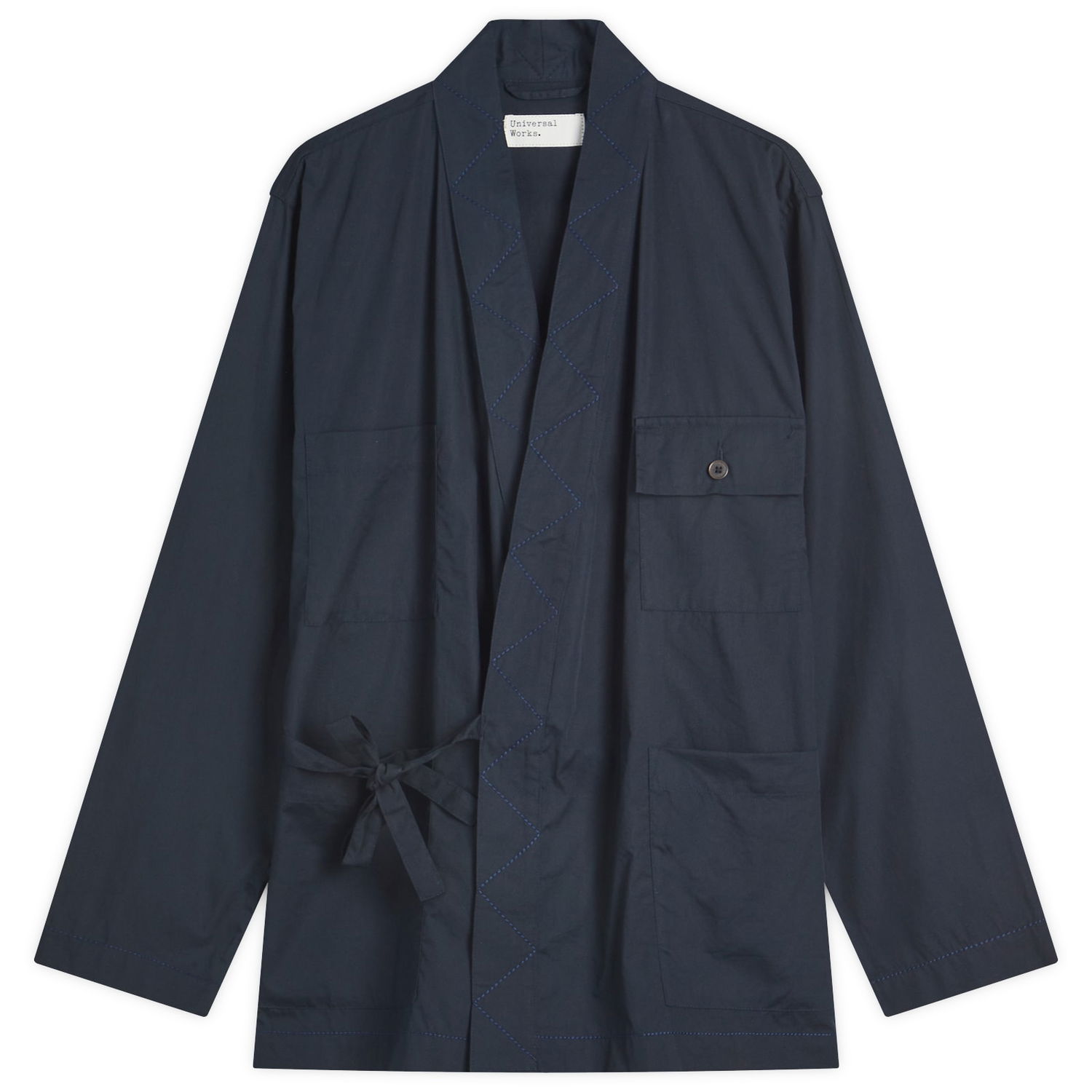 Яке Universal Works Universal Works Osaka Work Jacket, Large Тъмно синьо | P32008-NVY, 0