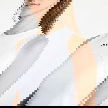 Потник Off-White White 'Off' Stamp Tank Top Бяло | OWAD236C99JER0010110, 2