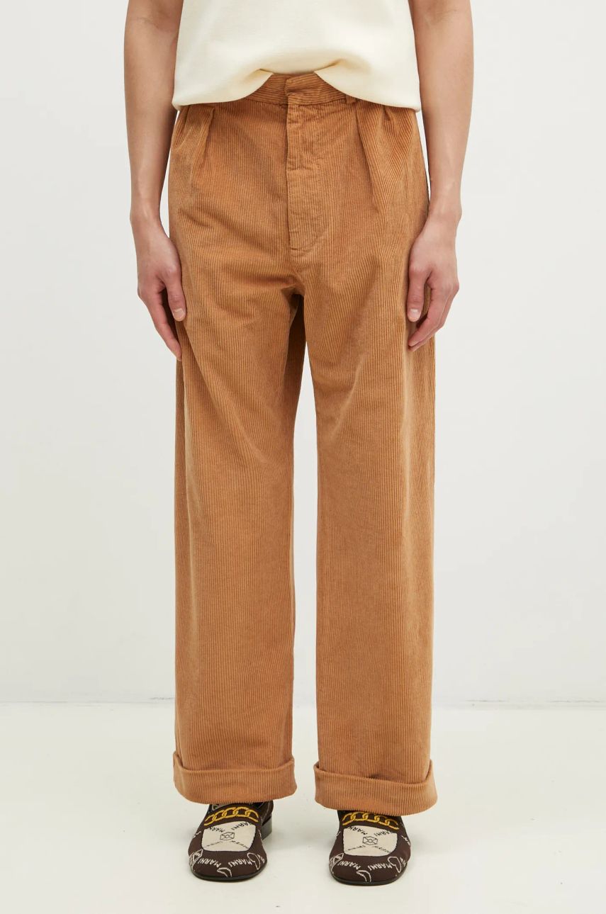 Панталони WOOD WOOD Lawrence Corduroy Trousers Кафяво | 12435012.5088, 0