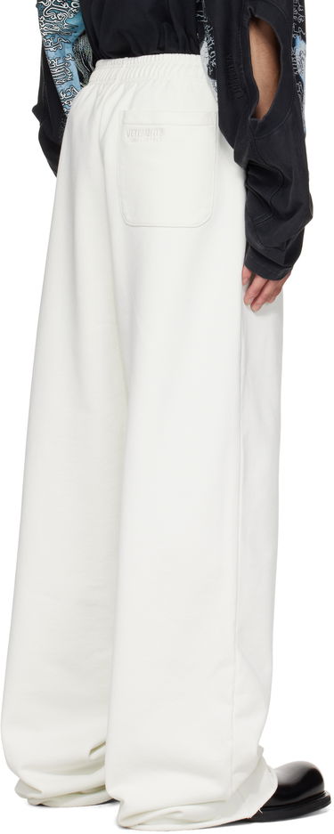 Спортни панталони VETEMENTS Vetements Cradle Of Filth Logo Sweatpants Бяло | UCF76SP100I, 2