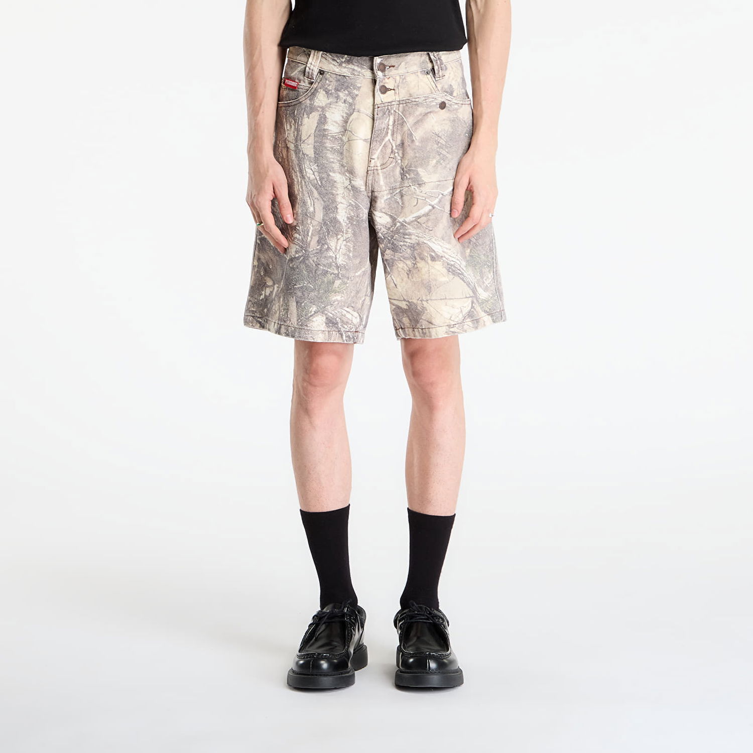 Къси панталони Pleasures Hunt Canvas Jorts Sand Camo Многоцветен | P25F056-SAND, 0