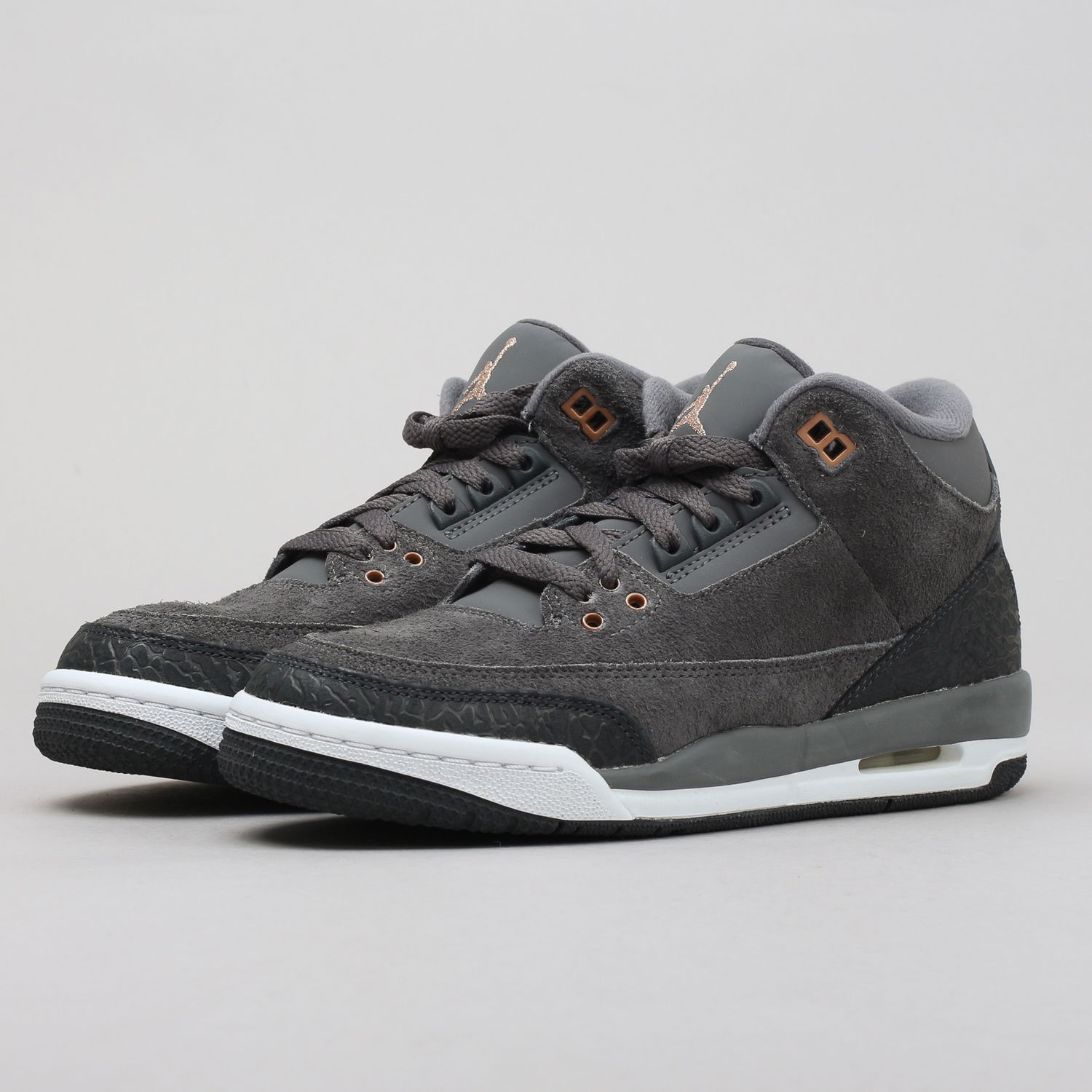 Кецове и обувки Jordan Air Jordan 3 Retro "Anthracite" GS Сиво | 441140-035, 1