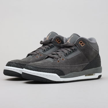 Кецове и обувки Jordan Air Jordan 3 Retro "Anthracite" GS Сиво | 441140-035, 1