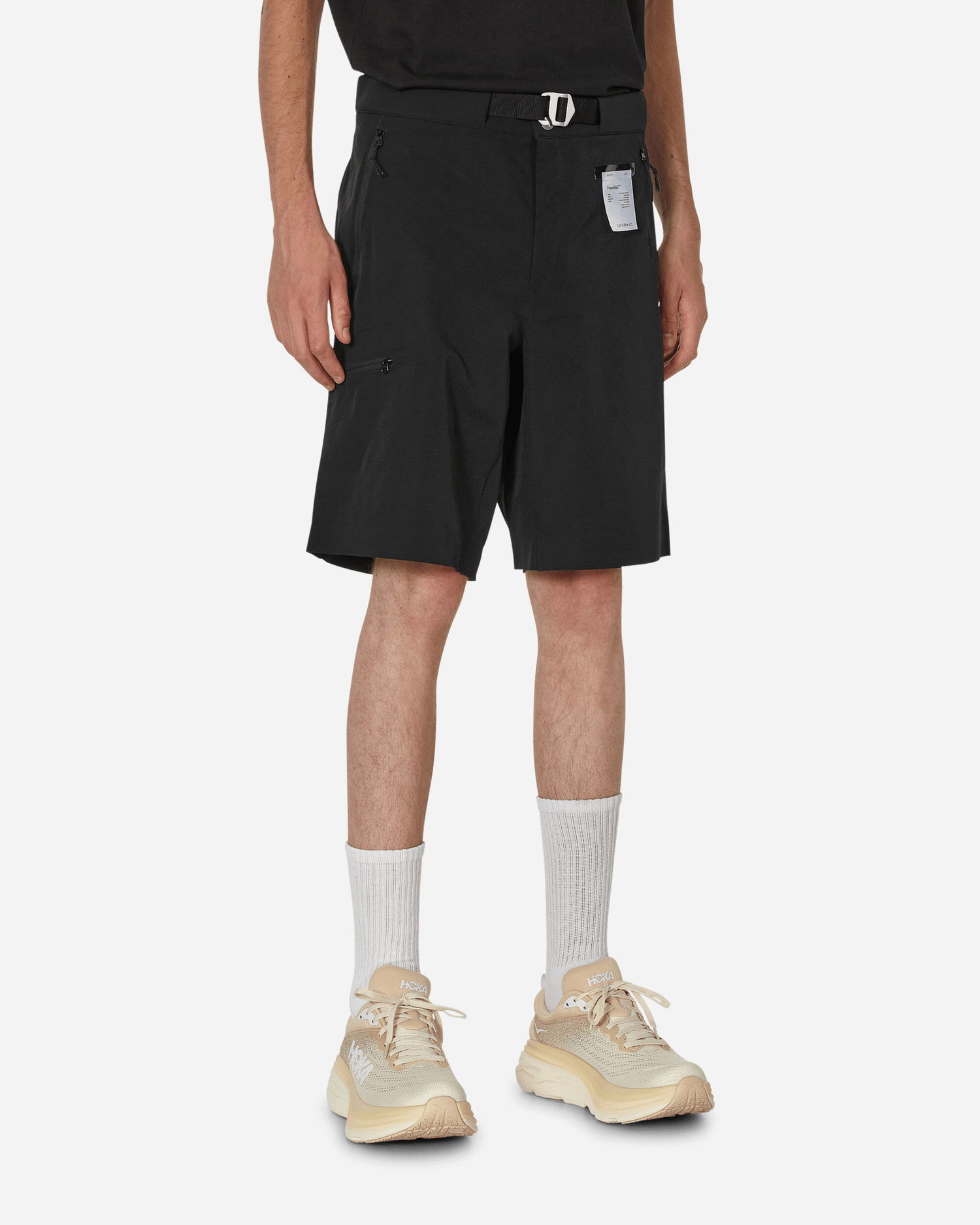 Къси панталони Satisfy PeaceShell™ Solotex® Hiking Shorts Черно | 5249 BK-CO, 1