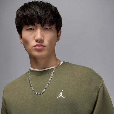 Суитчър Jordan Brooklyn Fleece Crew-Neck Sweatshirt Зелено | FV7293-222, 3