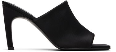 Pокля TOTEME TOTEME Bandeau Heeled Mules Черно | 253-WAS0245-FB0401, 0