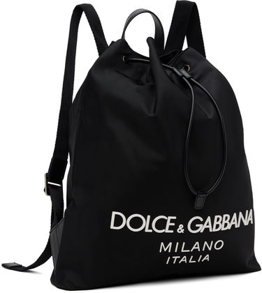 Раница Dolce & Gabbana Drawstring Backpack Черно | BM2336AG182, 1