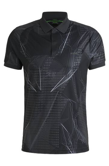 Paddy Graphic-Print Polo Shirt with UV Protection