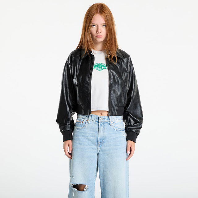 Calvin Klein Jeans A-Cropped Crinkle Jacket
