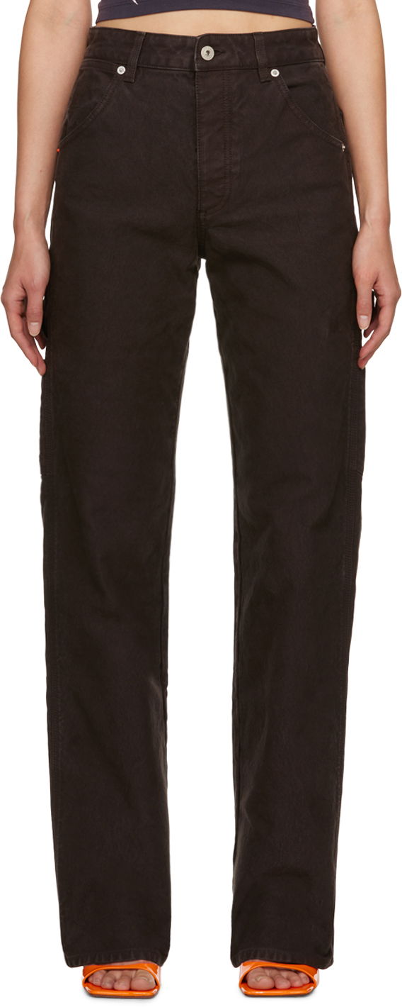 Панталони HERON PRESTON Carpenter Trousers Кафяво | HWCA036F23FAB0026000, 0