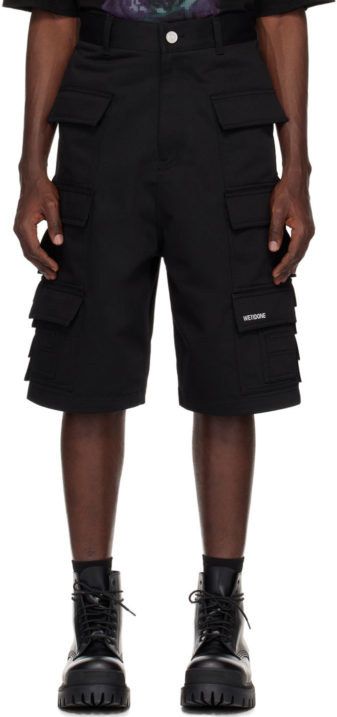 Къси панталони We11done We11done Flap Pocket Shorts Черно | WD-PT1-24-218-M-BK, 0