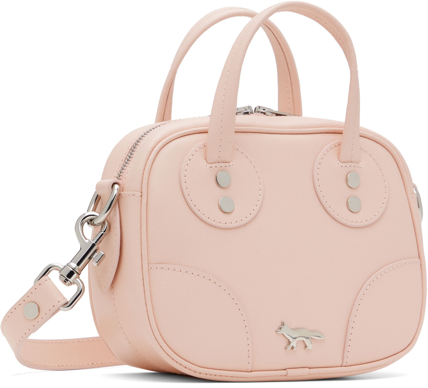 Дамска чанта MAISON KITSUNÉ Maison Kitsuné Boogie Crossbody Bag Розово | LW05143LR0022, 1