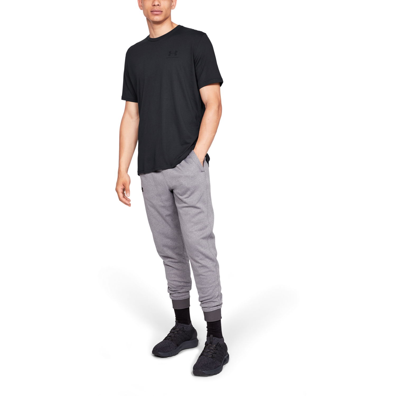 Тениска Under Armour Sportstyle Черно | 1326799-001, 1
