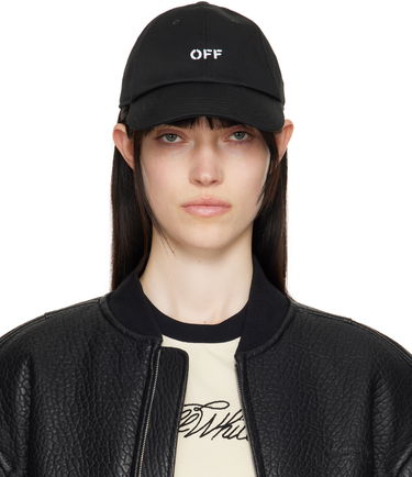 Шапка с козирка Off-White Off-White 'Off' Stamp Baseball Cap Черно | OWLA017C99FAB0041001, 0