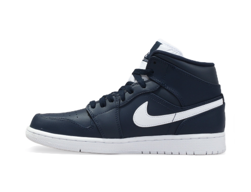 Лимитирано Издание Jordan Air Jordan 1 Retro Mid ''Obsidian'' Тъмно синьо | 554724-402